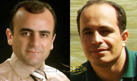 Kurdish journos Khosrow Kordpour and Ghasem Ahmadi