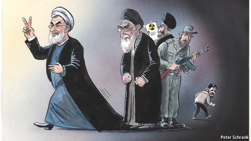 Rouhani und Khamenei
