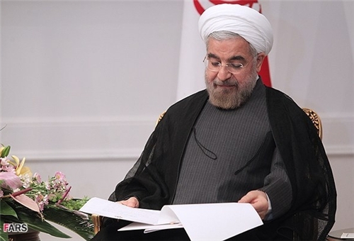 Rouhani mit Liste